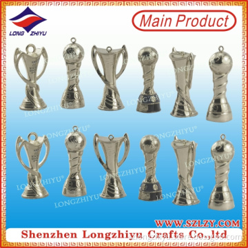 Zinc Alloy Metal Trophy Keychain for Sale